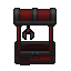 Crane game red chest
