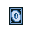 Blue 0 card